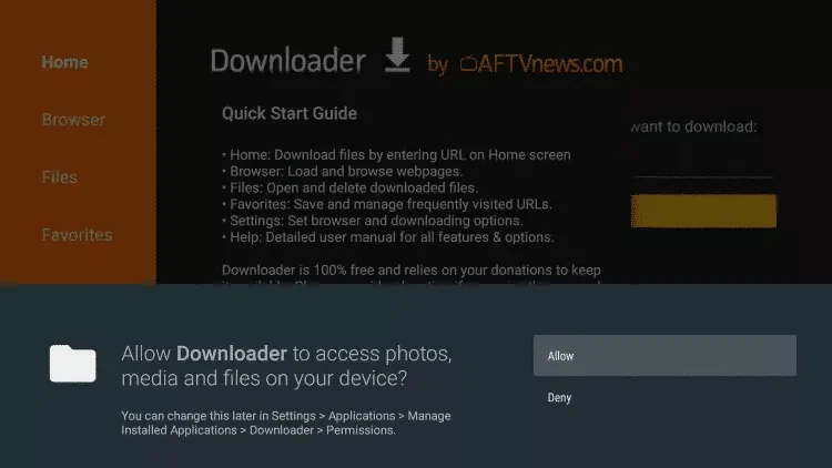 Fire TV stick Downloader